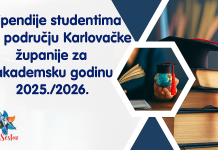 Objavljen Natječaj za studentske stipendije 2025./2026.