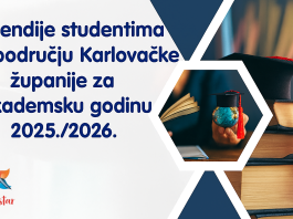 Objavljen Natječaj za studentske stipendije 2025./2026.