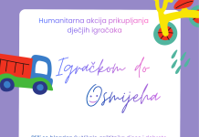POČELA HUMANITARNA AKCIJA „IGRAČKOM DO OSMIJEHA“ –ZAJEDNO STVARAMO OSMIJEHE!