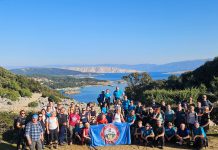 Ogulinski planinari po Premužićevoj stazi na Rabu