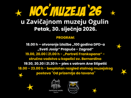 Noć muzeja u Zavičajnom muzeju Ogulin i Ivaninoj kući bajki
