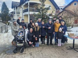 Mještani Pešćenice tradicionalno se okupili na novogodišnje jutro