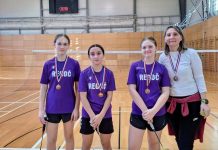 I.B. Mažuranić treća u badmintonu