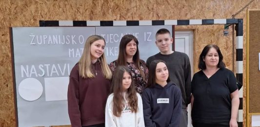 Dva treća mjesta za učenike IB Mažuranić iz matematike u Ozlju