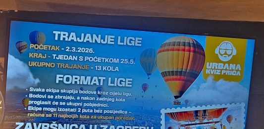 Započela proljetna liga Urbane kviz priče