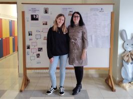 Lucija Lesić iz OŠ I.B.Mažuranić druga na županiji iz kemije