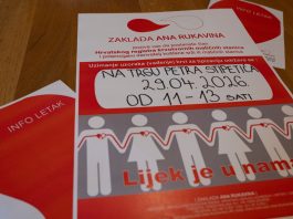 Poziv na akciju upisa u Hrvatski registar dobrovoljnih darivatelja krvotvornih matičnih stanica