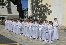 Prva pričest u župi sv. Križa