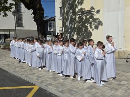 Prva pričest u župi sv. Križa