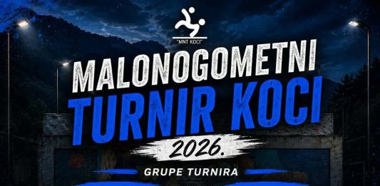 Malonogometni turnir Koci 2026, nagradni fond 4000 Eura