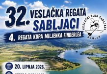 Subota na Sabljacima u znaku veslanja