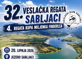 Subota na Sabljacima u znaku veslanja