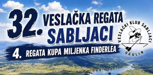 Subota na Sabljacima u znaku veslanja