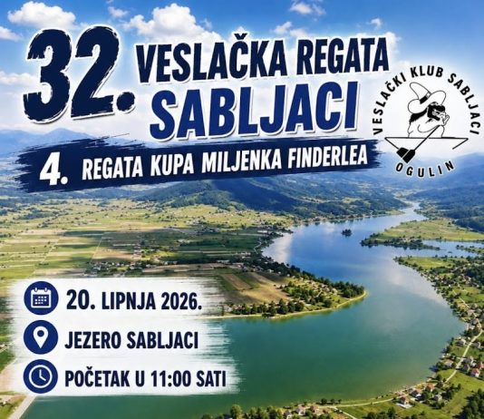 Subota na Sabljacima u znaku veslanja