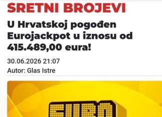 Nekome se posrećilo
