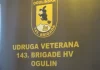 Poziv na Izvanrednu skupštinu Udruge veterana 143 brigade HV Ogulin