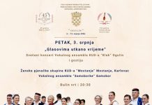 Svečani koncert Vokalnog ansambla KUD-a Klek