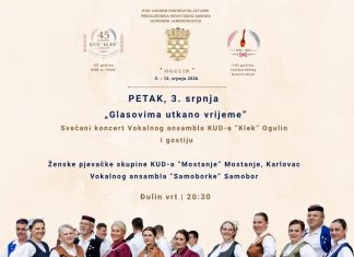 Svečani koncert Vokalnog ansambla KUD-a Klek