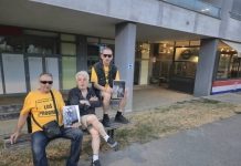 Ogulinski punk sastav Loš progres u Muzeju novog vala u Zagrebu