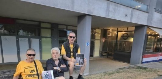 Ogulinski punk sastav Loš progres u Muzeju novog vala u Zagrebu