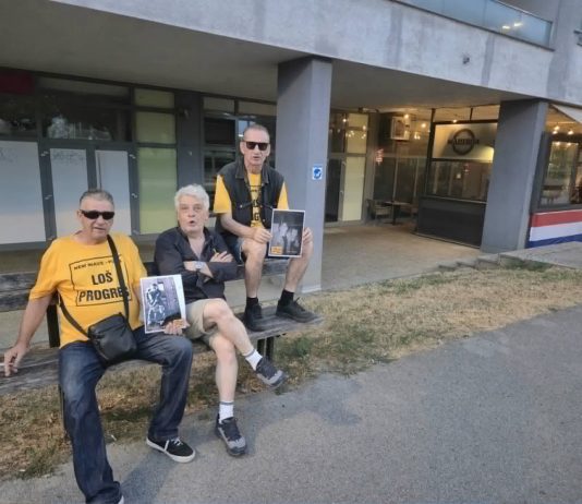 Ogulinski punk sastav Loš progres u Muzeju novog vala u Zagrebu