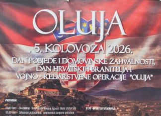 Obilježavanje 31. obljetnice VRO Oluje i Dana hrvatskih branitelja i Dana pobjede za Ogulinski kraj u Saborskom