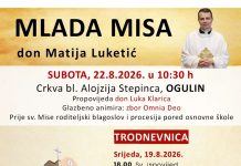Mlada misa Matije Luketića