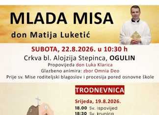 Mlada misa Matije Luketića