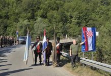 Most na Mrežnici imenovan “Mostom 14. domobranske pukovnije Slunj”