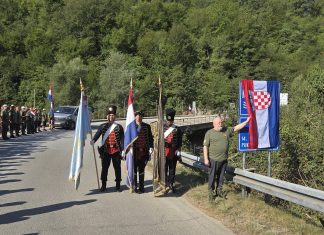 Most na Mrežnici imenovan “Mostom 14. domobranske pukovnije Slunj”