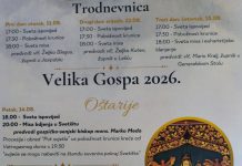 Velika Gospa u Oštarijama, biskup Medo predslavi uočnicu