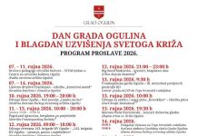 Aktivnosti povodom Dana grada Ogulina i blagdana župe sv. Križa