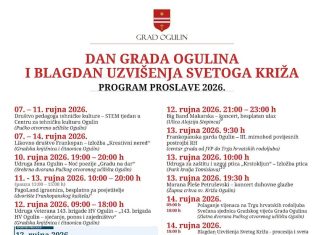 Aktivnosti povodom Dana grada Ogulina i blagdana župe sv. Križa