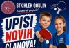 Upis novih članova u Stolnoteniski klub Klek Ogulin