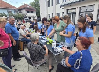 Mjerenje šećera u krvi i tlaka za građanstvo