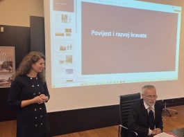 Uoči Svjetskog dana kravate o njenoj povijesti i razvoju govorio prof. Josip Šibarić
