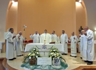 Proslavljena 25. obljetnica osnutka župe i 10. obljetnica posvete župne crkve bl. Alojzija Stepinca u Ogulinu
