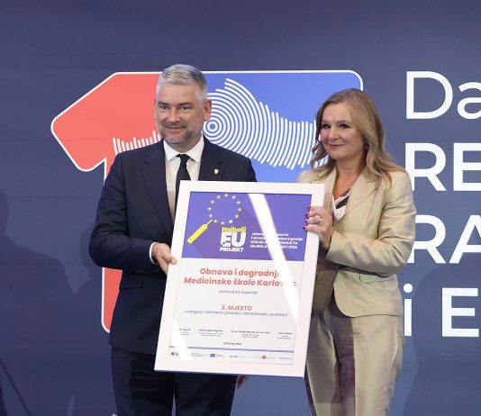 Medicinska škola Karlovac osvojila 3. mjesto na izboru za „Najbolji EU projekt 2026.“