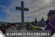 Bogoslužja na blagdan Svih svetih i Dušni dan