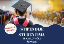 Karlovačka županija otvorila natječaj za stipendije